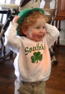 St. Patrick's Day at my home in South Boston