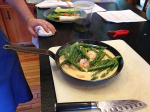 Asparagus and Shrimp