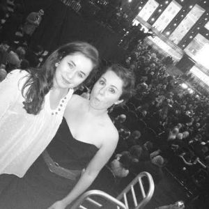 Sisters, live from the Grammys, via Caroline's Instagram page!