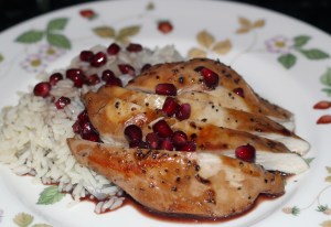 Entree Chicken Pomegranate Chicken