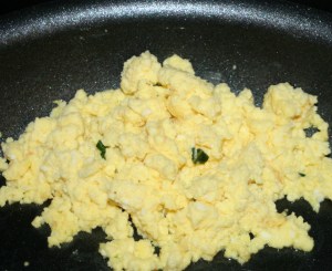 Brunch Ricotta Eggs scrambled