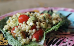 Salad Grilled Corn Avocado Tomato