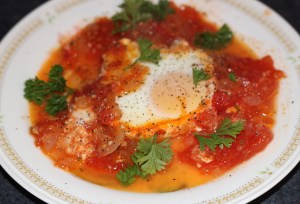Brunch Baked Eggs in Tomato Sauce