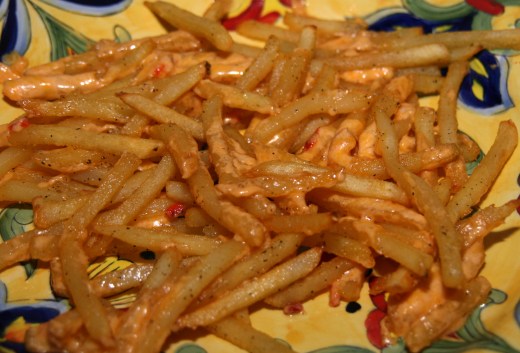 New Appetizer Pimento Cheese Fries