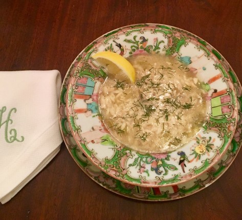 Soup Summer Lemon Chicken Rice Soup II