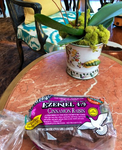 Brunch Apple Bacon Toast Ezekiel Bread